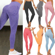 Charger l'image dans la galerie, High Waist Seamless Leggings Push Up Leggins Sport Women Fitness Running Yoga Pants Energy Elastic Trousers Gym Girl Tights