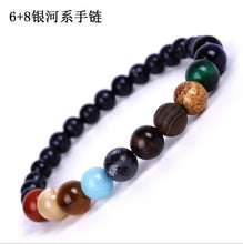 Charger l'image dans la galerie, Galaxy Solar System Bracelet Universe Nine Planets Natural Stone Stars Earth Moon Bracelet For Women Man Fashion Jewelry