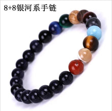 Charger l'image dans la galerie, Galaxy Solar System Bracelet Universe Nine Planets Natural Stone Stars Earth Moon Bracelet For Women Man Fashion Jewelry