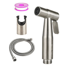 Charger l'image dans la galerie, Handheld Toilet Bidet Faucet Sprayer Stainless Steel Bathroom Hand Bidet Spraye Set Toilet Self Cleaning Shower Head No Punch