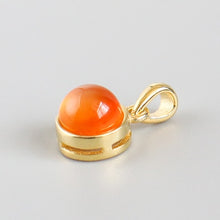 Charger l'image dans la galerie, 925 Sterling Silver Pendant Natural Malachite Labradorite Crystal Agate Opal Moonstone Gem Necklace Women Fashion Jewelry Making