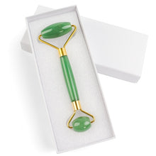 Charger l'image dans la galerie, Natural Rose Quartz Roller Facial Jade Roller Stone Gua sha Scraper Face Lifting Massage Skin Eye Body Massager Beauty Care Tool