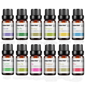 Kit 12 pièces Huiles Essentielles - Purify-Home