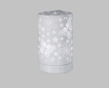 Charger l&#39;image dans la galerie, Diffuseur d&#39;huile essentielle en métal 100ml veilleuses colorées - Purify-Home - Diffuseur d&#39;huiles essentielles Diffuseur huiles essentielles Purify-Home Papillon EU 
