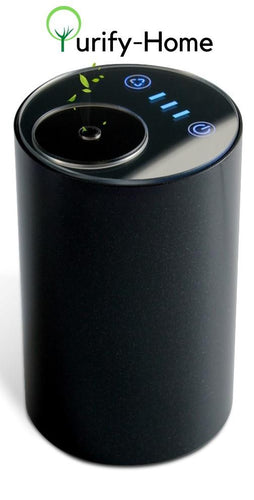 Diffuseur d'huile essentielles par nébulisation USB - Purify-Home - Diffuseur d'huiles essentielles Diffuseur huiles essentielles Purify-Home Black 