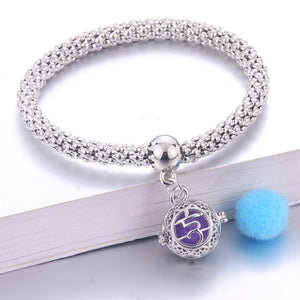 Creative Aromatherapy Bracelet Jewelry perfume Aroma Diffuser Essential Oil Diffuser Pendant Locket Bracelet With Pads