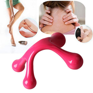 Handheld Arch Body Massager Health Balance Four Ball Back Mini Massage Stick Relax  Acupressure Health Massage Tool Dropshipping