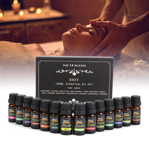 Coffret huiles essentielles 14 pièces 10 ml pour diffuseur - Purify-Home - Huile essentielle Huiles essentielles Purify-Home 