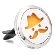 Charger l&#39;image dans la galerie, Aromatherapy Jewelry Cute Cat Car Air Diffuser Stainless Steel Vent Freshener Car Essential Oil Diffuser Perfume Necklace Locket
