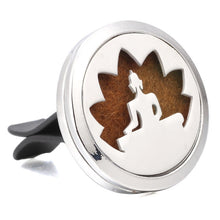 Charger l&#39;image dans la galerie, Aromatherapy Jewelry Cute Cat Car Air Diffuser Stainless Steel Vent Freshener Car Essential Oil Diffuser Perfume Necklace Locket
