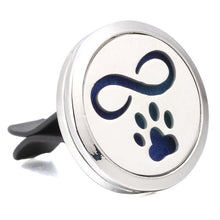 Charger l&#39;image dans la galerie, Aromatherapy Jewelry Cute Cat Car Air Diffuser Stainless Steel Vent Freshener Car Essential Oil Diffuser Perfume Necklace Locket

