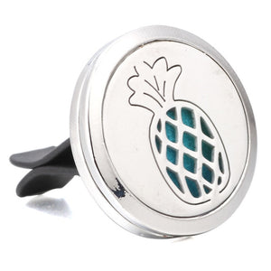 Aromatherapy Jewelry Cute Cat Car Air Diffuser Stainless Steel Vent Freshener Car Essential Oil Diffuser Perfume Necklace Locket