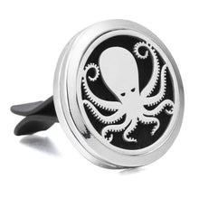 Charger l&#39;image dans la galerie, Aromatherapy Jewelry Cute Cat Car Air Diffuser Stainless Steel Vent Freshener Car Essential Oil Diffuser Perfume Necklace Locket
