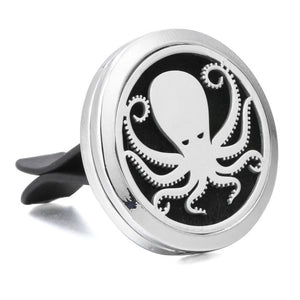Aromatherapy Jewelry Cute Cat Car Air Diffuser Stainless Steel Vent Freshener Car Essential Oil Diffuser Perfume Necklace Locket