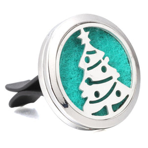 Aromatherapy Jewelry Cute Cat Car Air Diffuser Stainless Steel Vent Freshener Car Essential Oil Diffuser Perfume Necklace Locket