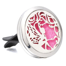 Charger l&#39;image dans la galerie, Aromatherapy Jewelry Cute Cat Car Air Diffuser Stainless Steel Vent Freshener Car Essential Oil Diffuser Perfume Necklace Locket
