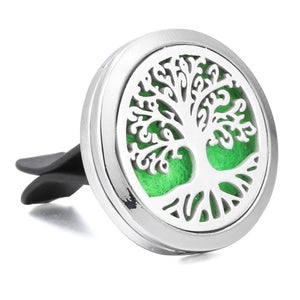 Aromatherapy Jewelry Cute Cat Car Air Diffuser Stainless Steel Vent Freshener Car Essential Oil Diffuser Perfume Necklace Locket