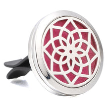 Charger l&#39;image dans la galerie, Aromatherapy Jewelry Cute Cat Car Air Diffuser Stainless Steel Vent Freshener Car Essential Oil Diffuser Perfume Necklace Locket
