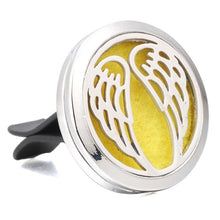 Charger l&#39;image dans la galerie, Aromatherapy Jewelry Cute Cat Car Air Diffuser Stainless Steel Vent Freshener Car Essential Oil Diffuser Perfume Necklace Locket

