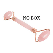 Charger l&#39;image dans la galerie, Rouleau de massage visage quartz rose - Purify-Home - Massage

