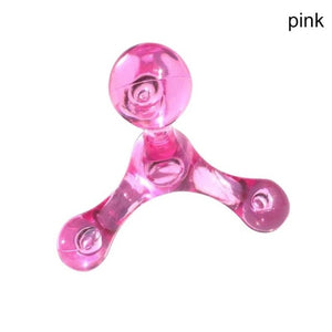 Handheld Arch Body Massager Health Balance Four Ball Back Mini Massage Stick Relax  Acupressure Health Massage Tool Dropshipping