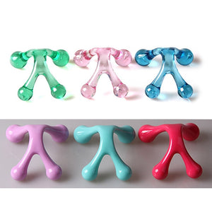 Handheld Arch Body Massager Health Balance Four Ball Back Mini Massage Stick Relax  Acupressure Health Massage Tool Dropshipping