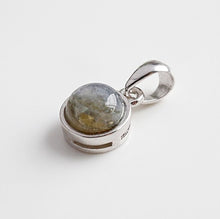 Charger l&#39;image dans la galerie, 925 Sterling Silver Pendant Natural Malachite Labradorite Crystal Agate Opal Moonstone Gem Necklace Women Fashion Jewelry Making
