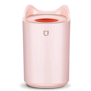 3300ml Ultrasonic Air Humidifier  Two  Port Strong Spray USB Diffuser with Changing LED Light Fogger Mist Maker for Office