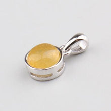 Charger l&#39;image dans la galerie, 925 Sterling Silver Pendant Natural Malachite Labradorite Crystal Agate Opal Moonstone Gem Necklace Women Fashion Jewelry Making
