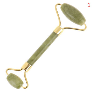 New Green Facial Jade Roller Massager Eye Face Neck Relaxation Slimming Tool Jade Roller Massager Face Body Head Neck Foot Stone