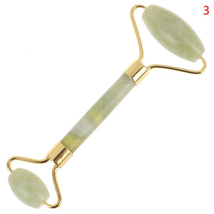 New Green Facial Jade Roller Massager Eye Face Neck Relaxation Slimming Tool Jade Roller Massager Face Body Head Neck Foot Stone
