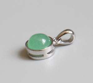 925 Sterling Silver Pendant Natural Malachite Labradorite Crystal Agate Opal Moonstone Gem Necklace Women Fashion Jewelry Making