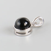 Charger l&#39;image dans la galerie, 925 Sterling Silver Pendant Natural Malachite Labradorite Crystal Agate Opal Moonstone Gem Necklace Women Fashion Jewelry Making
