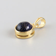 Charger l&#39;image dans la galerie, 925 Sterling Silver Pendant Natural Malachite Labradorite Crystal Agate Opal Moonstone Gem Necklace Women Fashion Jewelry Making
