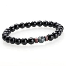 Charger l&#39;image dans la galerie, Men Bracelet Natural Moonstone Bead Tibetan Buddha Bracelet chakra Lava Stone Diffuser Bracelets Men Jewelry gift Drop Shipping
