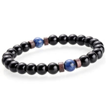 Charger l&#39;image dans la galerie, Men Bracelet Natural Moonstone Bead Tibetan Buddha Bracelet chakra Lava Stone Diffuser Bracelets Men Jewelry gift Drop Shipping

