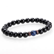Charger l&#39;image dans la galerie, Men Bracelet Natural Moonstone Bead Tibetan Buddha Bracelet chakra Lava Stone Diffuser Bracelets Men Jewelry gift Drop Shipping
