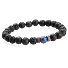 Charger l&#39;image dans la galerie, Men Bracelet Natural Moonstone Bead Tibetan Buddha Bracelet chakra Lava Stone Diffuser Bracelets Men Jewelry gift Drop Shipping
