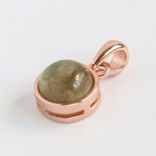 Charger l&#39;image dans la galerie, 925 Sterling Silver Pendant Natural Malachite Labradorite Crystal Agate Opal Moonstone Gem Necklace Women Fashion Jewelry Making
