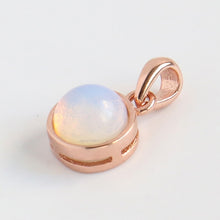 Charger l&#39;image dans la galerie, 925 Sterling Silver Pendant Natural Malachite Labradorite Crystal Agate Opal Moonstone Gem Necklace Women Fashion Jewelry Making
