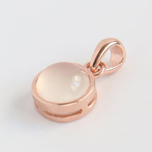 Charger l&#39;image dans la galerie, 925 Sterling Silver Pendant Natural Malachite Labradorite Crystal Agate Opal Moonstone Gem Necklace Women Fashion Jewelry Making
