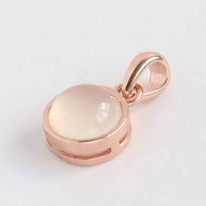 925 Sterling Silver Pendant Natural Malachite Labradorite Crystal Agate Opal Moonstone Gem Necklace Women Fashion Jewelry Making