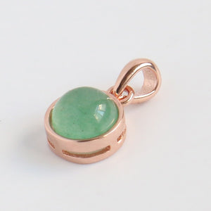 925 Sterling Silver Pendant Natural Malachite Labradorite Crystal Agate Opal Moonstone Gem Necklace Women Fashion Jewelry Making