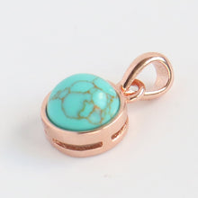 Charger l&#39;image dans la galerie, 925 Sterling Silver Pendant Natural Malachite Labradorite Crystal Agate Opal Moonstone Gem Necklace Women Fashion Jewelry Making
