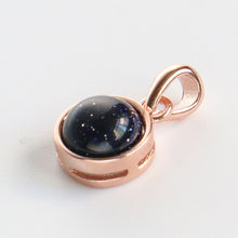 Charger l&#39;image dans la galerie, 925 Sterling Silver Pendant Natural Malachite Labradorite Crystal Agate Opal Moonstone Gem Necklace Women Fashion Jewelry Making
