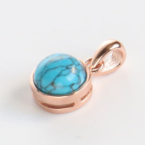 925 Sterling Silver Pendant Natural Malachite Labradorite Crystal Agate Opal Moonstone Gem Necklace Women Fashion Jewelry Making