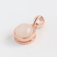 Charger l&#39;image dans la galerie, 925 Sterling Silver Pendant Natural Malachite Labradorite Crystal Agate Opal Moonstone Gem Necklace Women Fashion Jewelry Making
