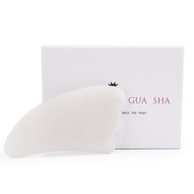 Charger l&#39;image dans la galerie, Rouleau de massage visage quartz blanc - Purify-Home - Massage
