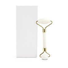 Charger l&#39;image dans la galerie, Rouleau de massage visage quartz blanc - Purify-Home - Massage
