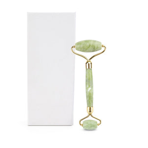 Natural Xiuyu Facial Massage Roller Guasha Scraping Board Set Double Heads Jade Stone Face Lift Body Slim Neck Thin Lift Tools